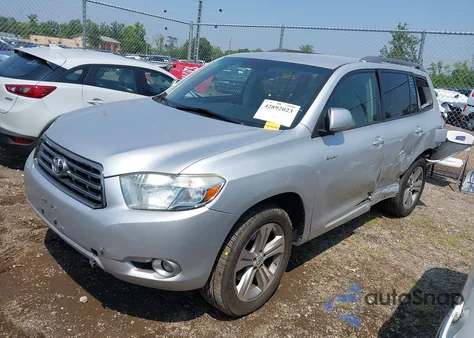 2008 Toyota Highlander Sport z USA, uszkodzony, nr VIN JTEES43A982056624